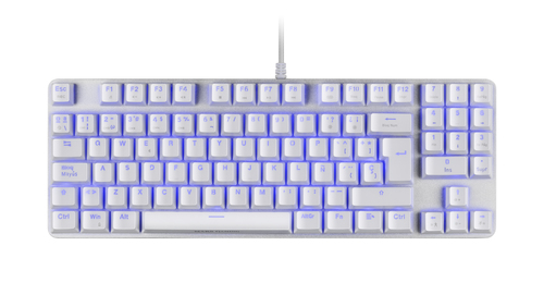 Mars Gaming MKREVOPROWRPT White, Mechanical RGB Gaming Keyboard, TKL+ NUM, Red Switch, Portuguese – image 8