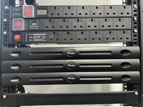 Equip Blindpanel 19" 1U werkzeugfrei zwart, afbeelding 5