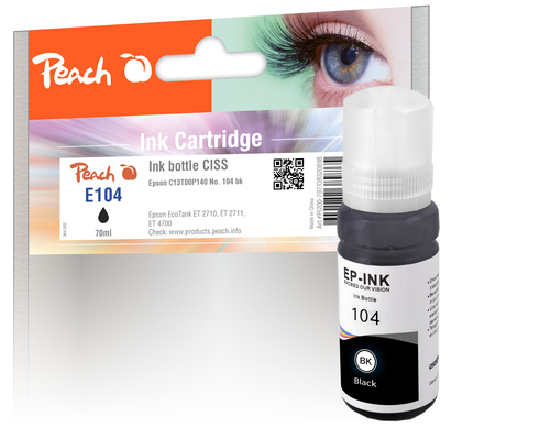 Peach PI200-797 ink cartridge 1 pc(s) Compatible Standard Yield Black