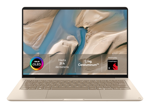 ASUS Zenbook 14 UX3480QA-U1223W Copilot+ PC Snapdragon X1-26-100 Laptop – image 1