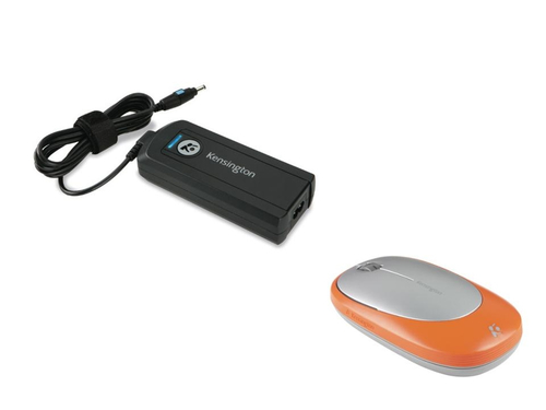 Kensington 90W Wall Notebook Power Adapter + Ci75m Wireless Portable Mouse