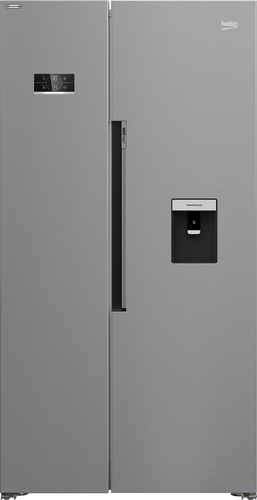 Beko GN163241XBN side-by-side холодильник Отдельно стоящий 576 L Серебристый