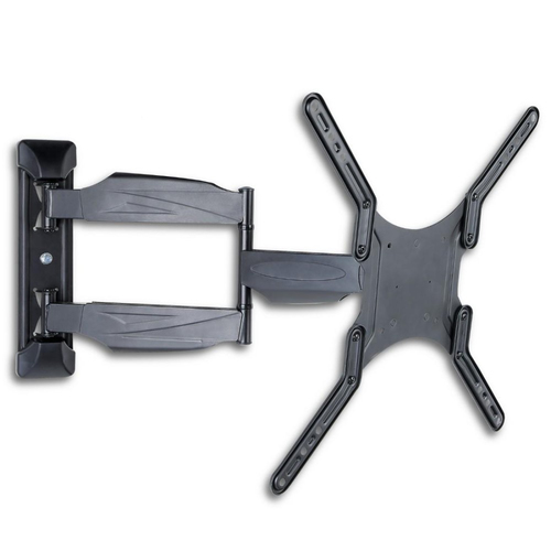 Techly 23-55 Ultra Slim Full Motion LCD TV Wall Mount Bracket Black" ICA-PLB 171M