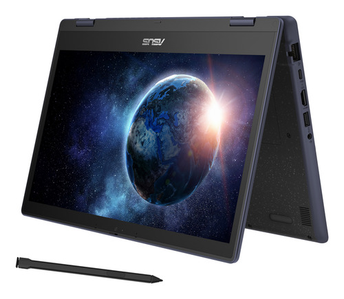 ASUS BR1402F-i3S81XA Intel Core i3 N-series i3-N305 Гибрид (2-в-1) 35,6 cm (14") Сенсорный экран Full HD 8 GB DDR4-SDRAM 128 GB UFS Wi-Fi 6 (802.11ax) Windows 11 Pro Education Серый QWERTY Британский английский