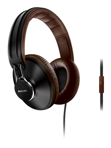 Philips CitiScape Uptown SHL5905BK/10 headphones/headset Wired Head-band Calls/Music Brown