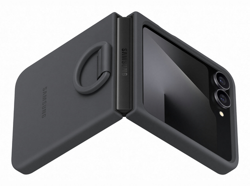 Samsung Galaxy Z Flip 7 FE Siliconen Back Cover Zwart, afbeelding 4