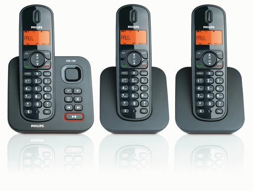 Philips Perfect sound CD1553B Cordless phone answer machine – image 2