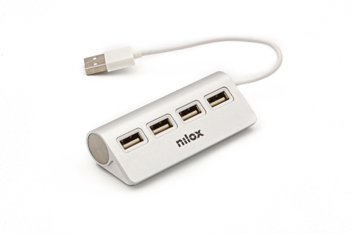 Nilox HUB 4 PORTE USB 2.0 ALLUMINIO – image 3