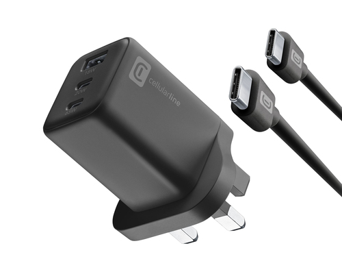 Cellularline Wall Charger Kit for Smartphone