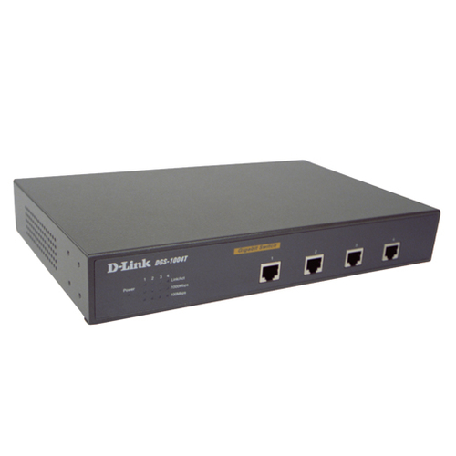 D-Link Switch 4xG+F+ENet RJ45 desktop