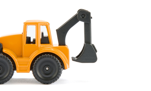 SIKU Super - MAN Lkw met graafmachine modelvoertuig, afbeelding 2