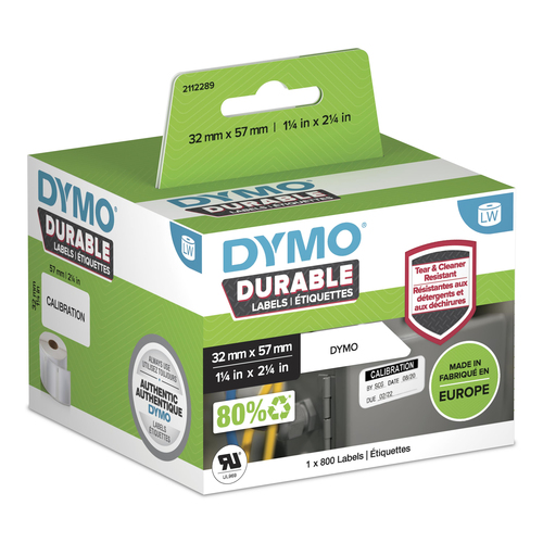 Dymo 2112289 LW medium multi-purpose 57mm x 32mm Black on White - image 2