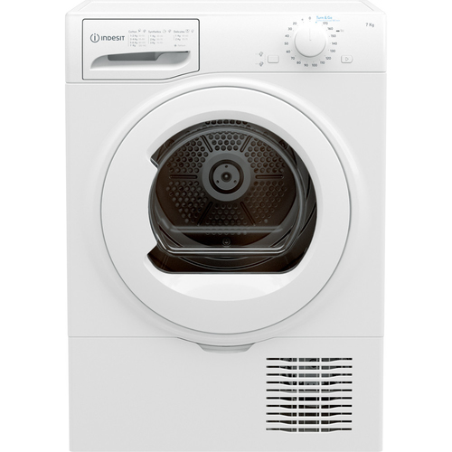 Indesit I2 D71W EE сушилка для белья Отдельно стоящий Фронтальная загрузка 7 kg Белый