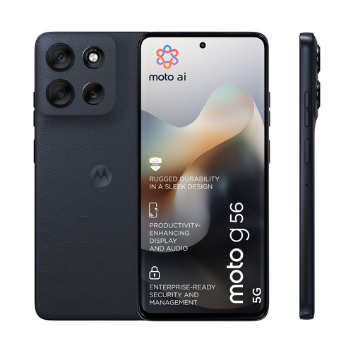 Motorola Moto G56 6.72 256GB Pantone sort østers Sort – billede 3