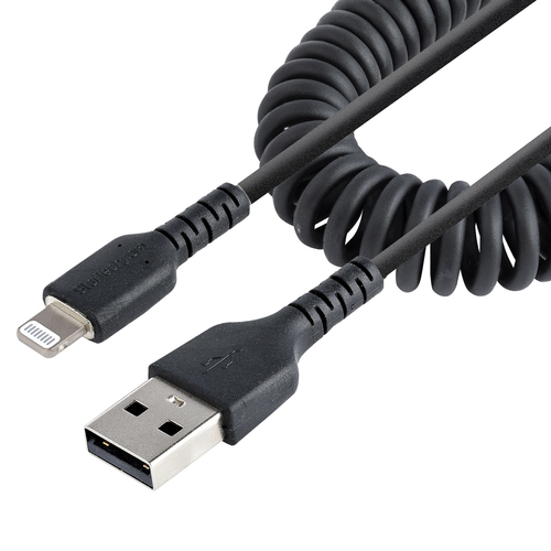 StarTech.com RUSB2ALT50CMBC кабель с разъемами Lightning 0,5 m Черный