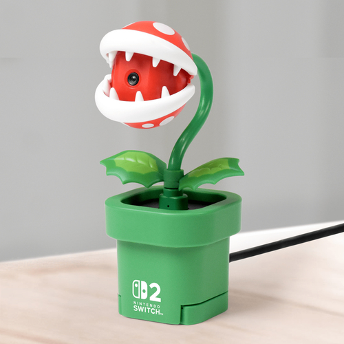 Nintendo Piranha Plant Camera for Switch 2 Camera - White / Red, White - image 7