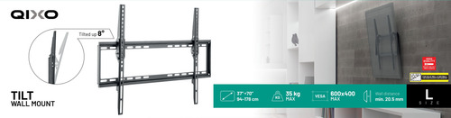 Qixo QXTVWALLMOUNTTL35K TV mount/stand – image 2