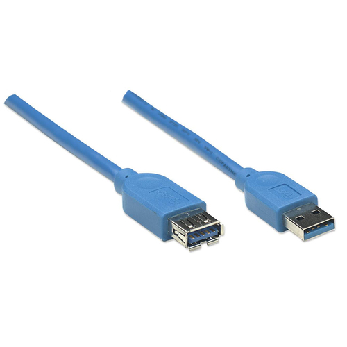 Cable de Extensión USB de Súper Velocidad MANHATTAN -