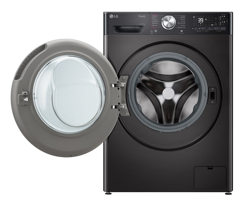 LG FWY937BCTA1 washer dryer Freestanding Front-load Black – image 2