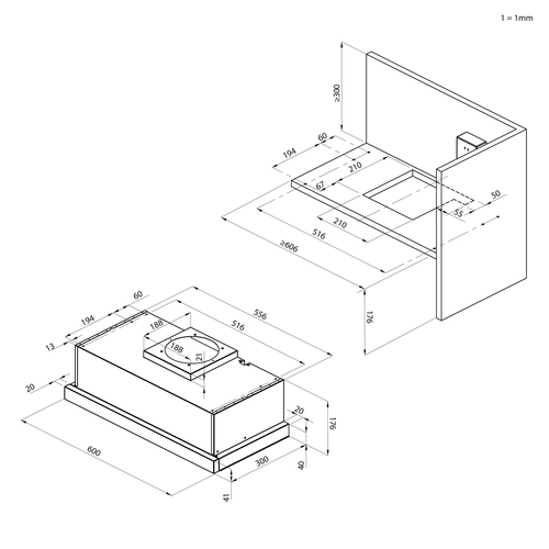 Candy CBT625/2X/1 Semi built-in (pull out) Stainless steel 332.1 m³/h – image 7