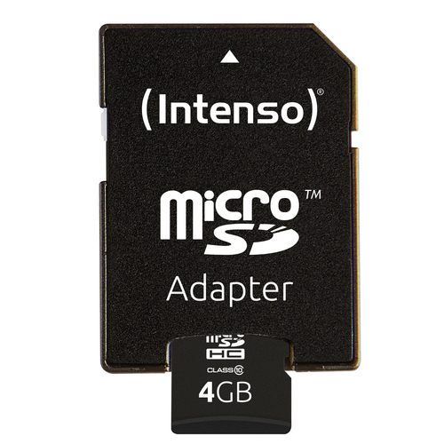 Intenso microSDHC 4GB Class 10 geheugenkaart – Foto 4 van 5