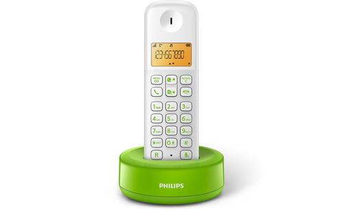 Philips D1301WN/96 telephone Caller ID Green, White – image 2