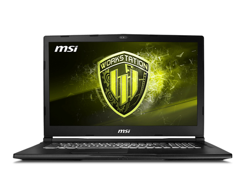 MSI Workstation WE73 8SK-487, 17.3", Xeon E-2176M, 32 GB RAM, 512 GB SSD, Quadro P3200