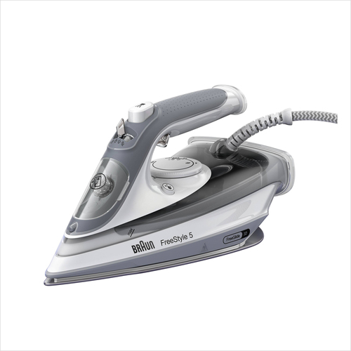 Braun TexStyle 5 SI5078GY Паровой утюг EloxalPlus soleplate 2800 W Серый, Белый