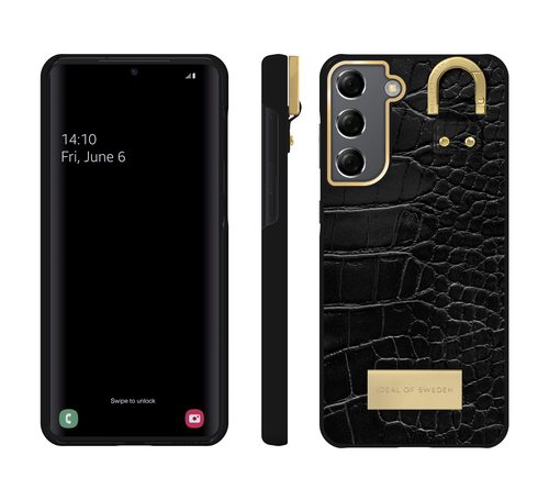 iDeal of Sweden Atelier Case Galaxy S21 Black Croco – image 3