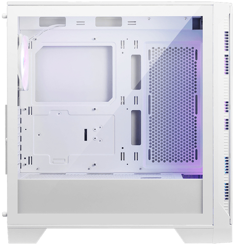 Msi Mag Forge 320R Airflow Atx Gaming PC Case - White - image 1