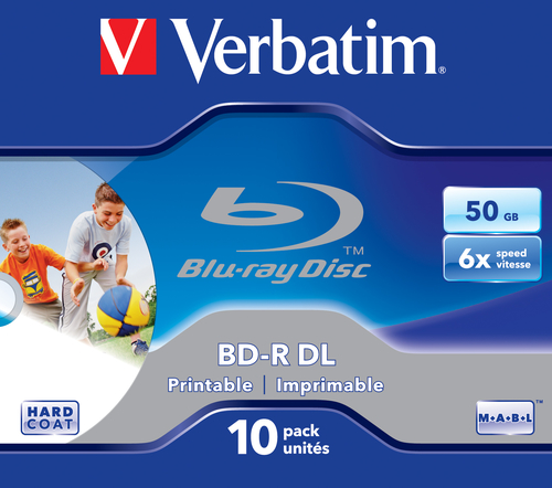 Verbatim 43736 tühi Blu-Ray-plaat BD-R 50 GB 10 tk
