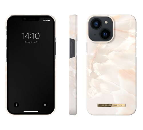 iDeal of Sweden Printed Case iPhone 13 Mini Rose Pearl Marbl – image 2