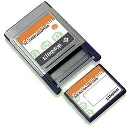 Kingston Technology 256MB Standard CompactFlash Card + Adapter
