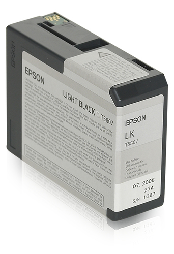 Epson T5807 Light Black Ink Cartridge 80ml - C13T580700