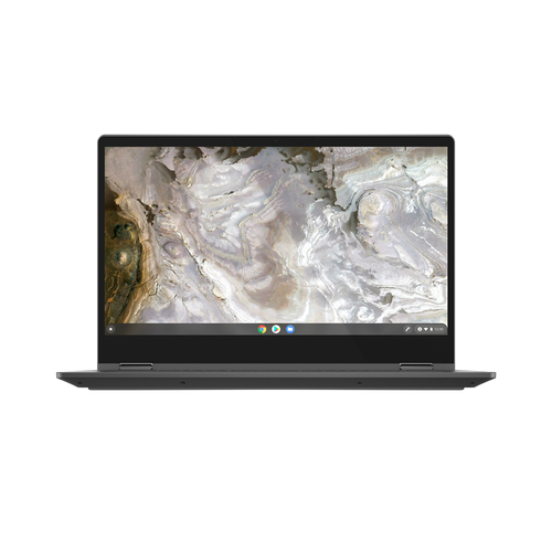 Lenovo IdeaPad Flex 5 Chrome 13ITL6 Процессор Intel® Celeron® 6305 Хромбук 33,8 cm (13.3") Сенсорный экран Full HD 4 GB LPDDR4x-SDRAM 64 GB eMMC Wi-Fi 6 (802.11ax) ChromeOS Серый QWERTY Английский