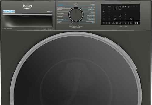 Beko B3WM49410M2 Selective Line Wasmachine Grijs, afbeelding 4