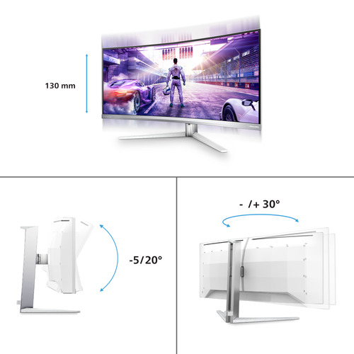 Philips Phil 34 L 34M2C8600P 280Hz WQHD QD-OLED, afbeelding 5