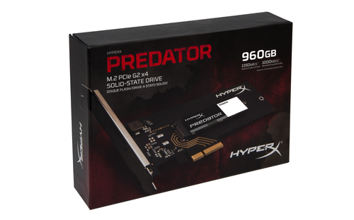 HyperX Predator SHPM2280P2H/960G internal solid state drive – image 3