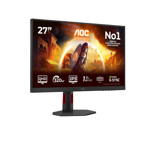 Aoc G4 Q27G4SRU 27 Fast Ips Qhd 320Hz 0.3ms Gaming Monitor - image 2