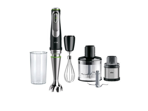 Braun MultiQuick 9 MQ9138XI 0,6 L Погружной 1200 W Черный, Нержавеющая сталь