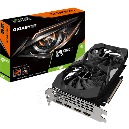 GIGABYTE GVN1650WO4-00-10 graphics card NVIDIA GeForce GTX 1650
