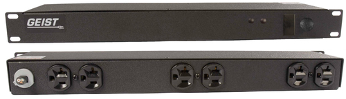 Vertiv Geist JRN062-102D20ST5 power distribution unit (PDU) 6 AC outlet(s) 0U Black