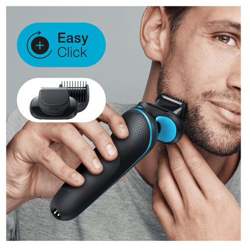 Braun Series 5 50-M4500cs Foil shaver Trimmer Black, Blue – image 9