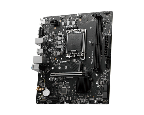 Msi Pro H610M-E DDR4 Motherboard, Black - image 3