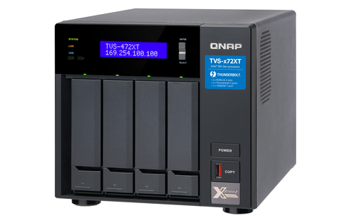 QNAP TVS-472XT-I3-4G/16TB-REDPLUS NAS/storage server Tower Intel® Core™ i3 i3-8100T – image 8