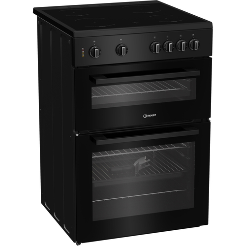 Indesit IT60V9KMB/UK cooker Freestanding cooker Electric Black – image 2