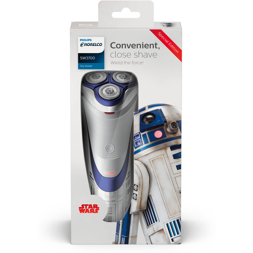Philips SW3700/87 men's shaver Rotation shaver Trimmer Blue, Silver – image 3