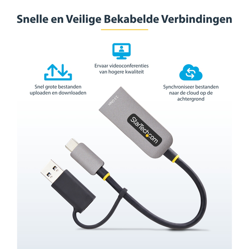 STARTECH USB Type-C Ethernet Adapter, afbeelding 9