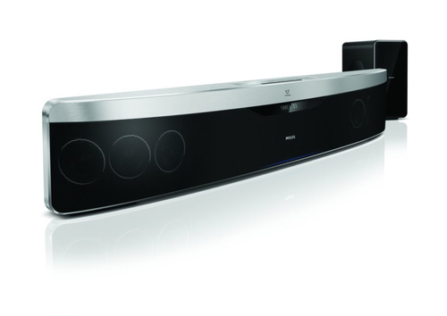Philips HTS9140/51 soundbar speaker Aluminium, Black 5.1 channels