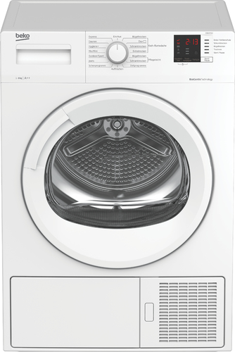 Beko DS843F3G0 сушилка для белья Отдельно стоящий Фронтальная загрузка 8 kg Белый